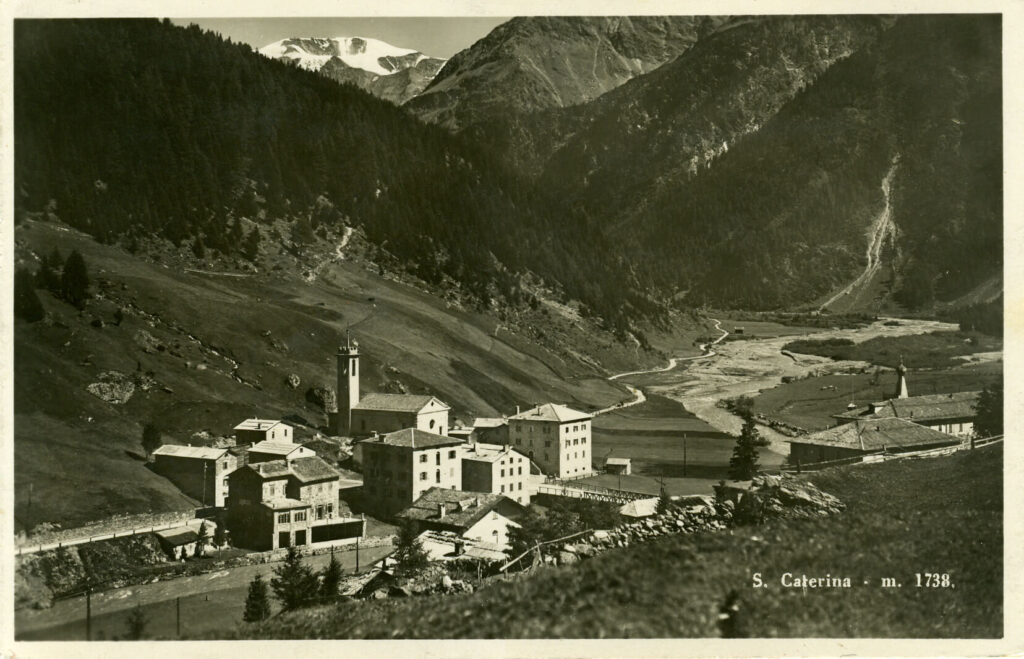 foto storica di santa caterina valfurva